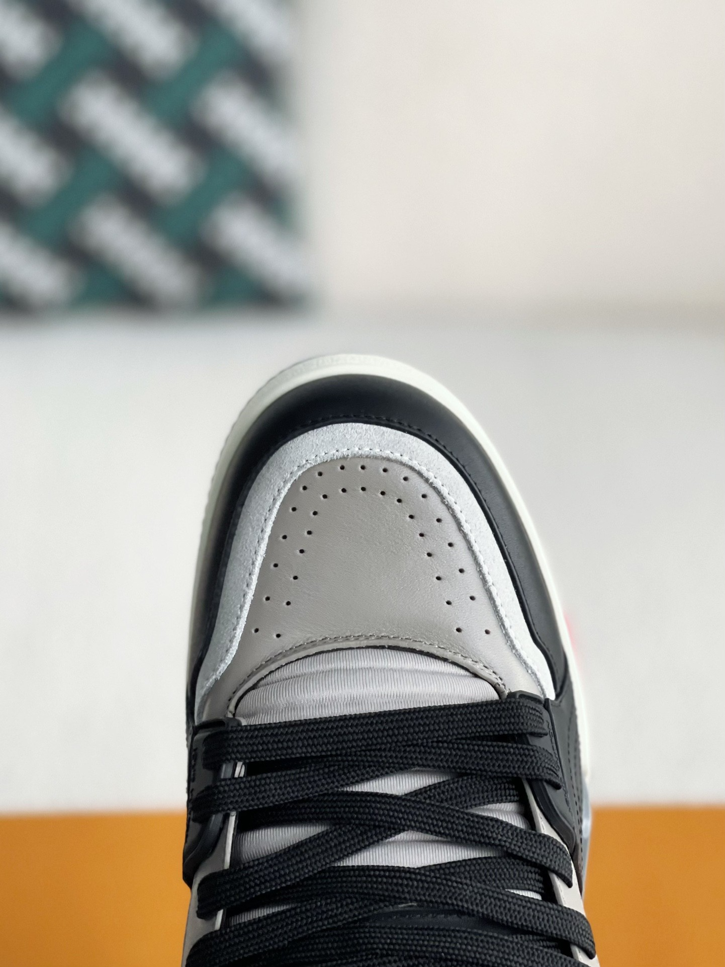 LV Trainer Boot Grey High Top