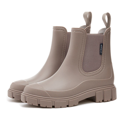 Women’s Chelsea Rain Boots Waterproof Anti-Slip Outdoor