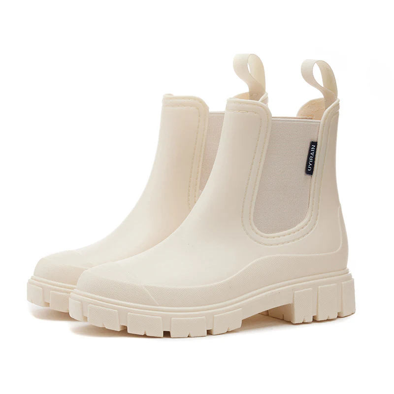 Women’s Chelsea Rain Boots Waterproof Anti-Slip Outdoor