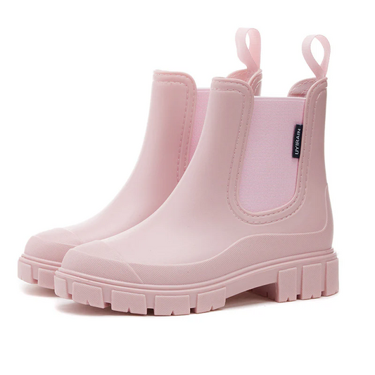 Women’s Chelsea Rain Boots Waterproof Anti-Slip Outdoor