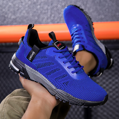 Pulse Men’s Breathable Chunky Sneakers – Mesh Casual Outdoor Running Shoes