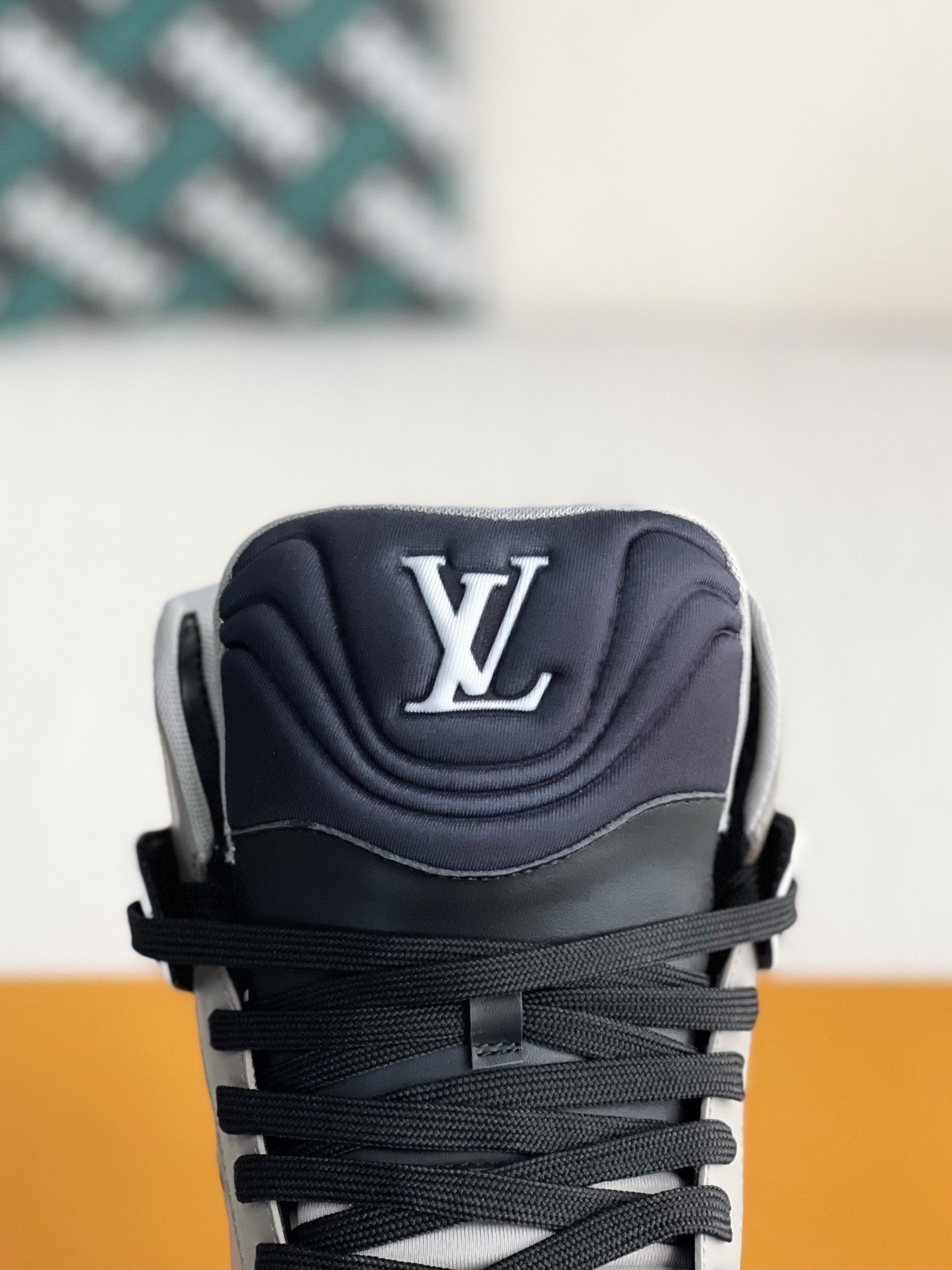 LV Trainer Boot Grey High Top
