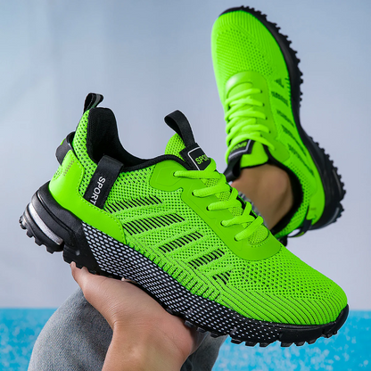 Pulse Men’s Breathable Chunky Sneakers – Mesh Casual Outdoor Running Shoes