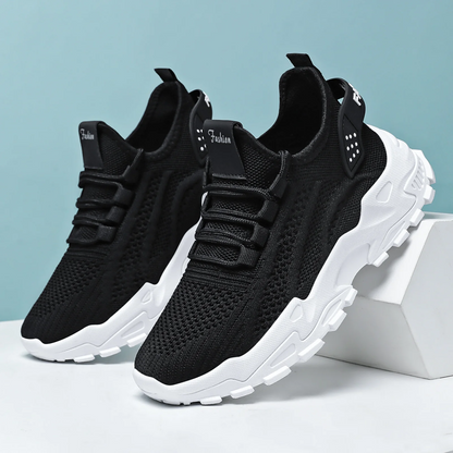 Women’s AirWeave Sneakers – Breathable Mesh Lightweight Flat Shoes