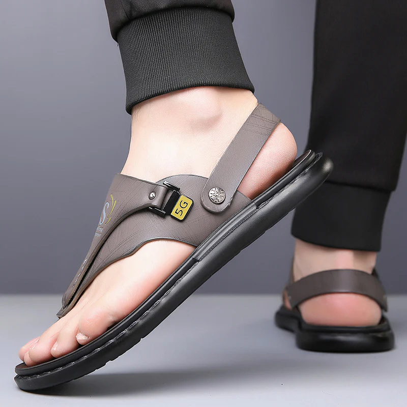 Drift Men’s 2-Way Summer Sandals – Convertible Slides with Adjustable Backstrap