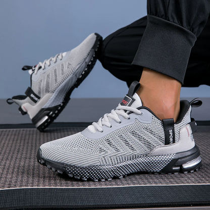 Pulse Men’s Breathable Chunky Sneakers – Mesh Casual Outdoor Running Shoes