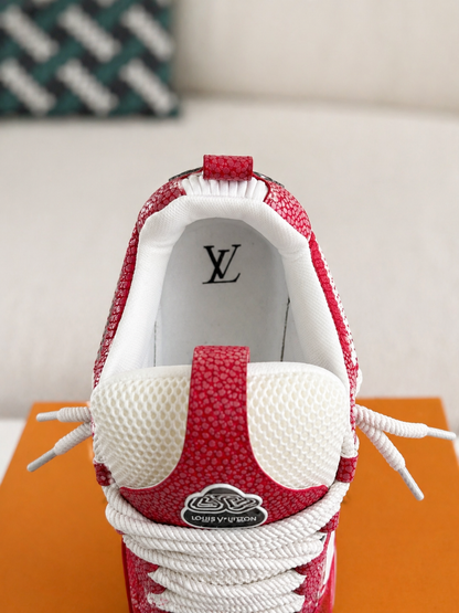 LV Skate Sneaker Red
