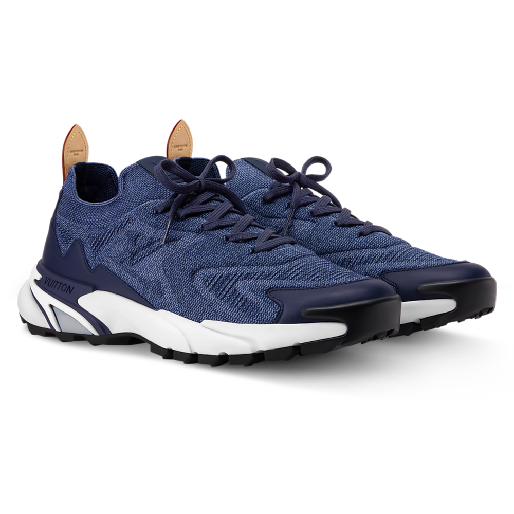 LV Tatic Knit Sneaker Navy Blue