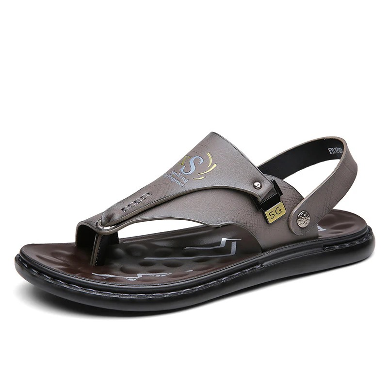Drift Men’s 2-Way Summer Sandals – Convertible Slides with Adjustable Backstrap