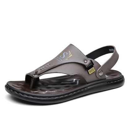 Drift Men’s 2-Way Summer Sandals – Convertible Slides with Adjustable Backstrap