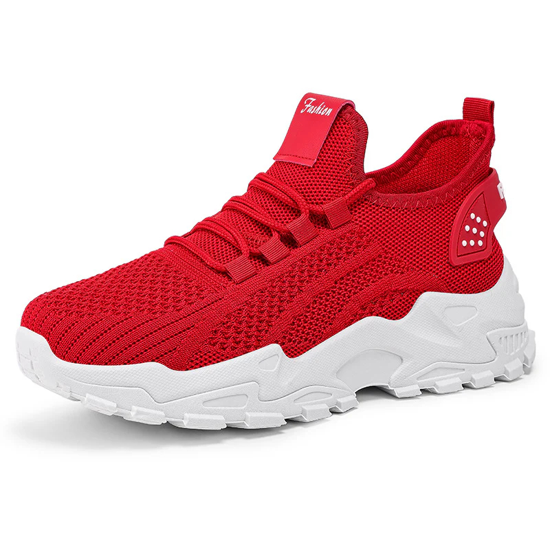 Women’s AirWeave Sneakers – Breathable Mesh Lightweight Flat Shoes