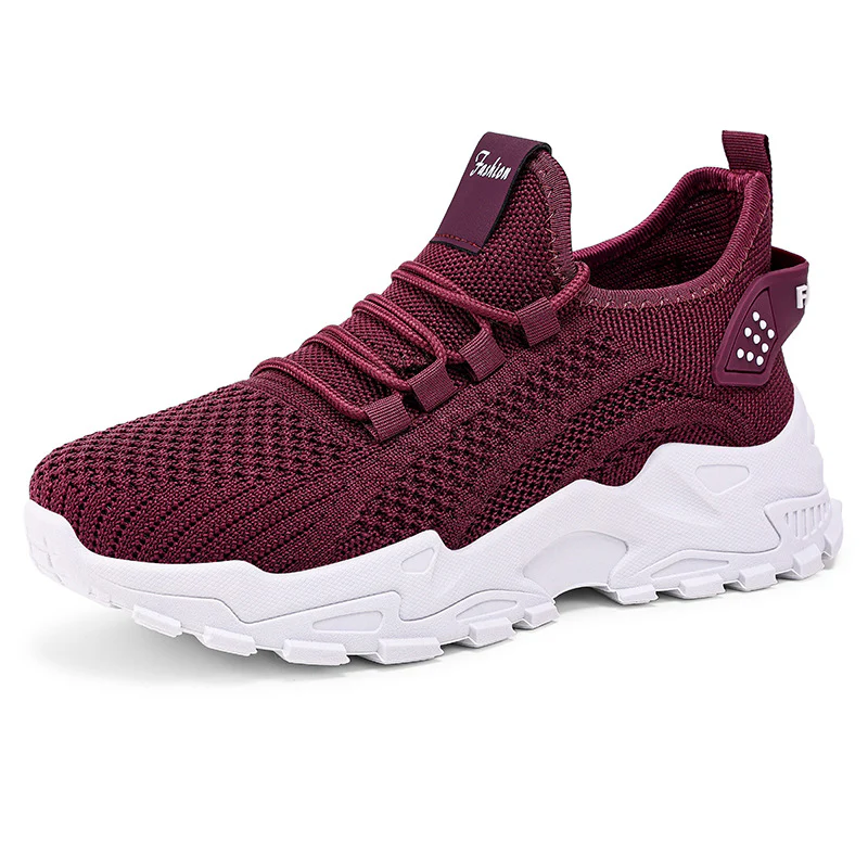 Women’s AirWeave Sneakers – Breathable Mesh Lightweight Flat Shoes