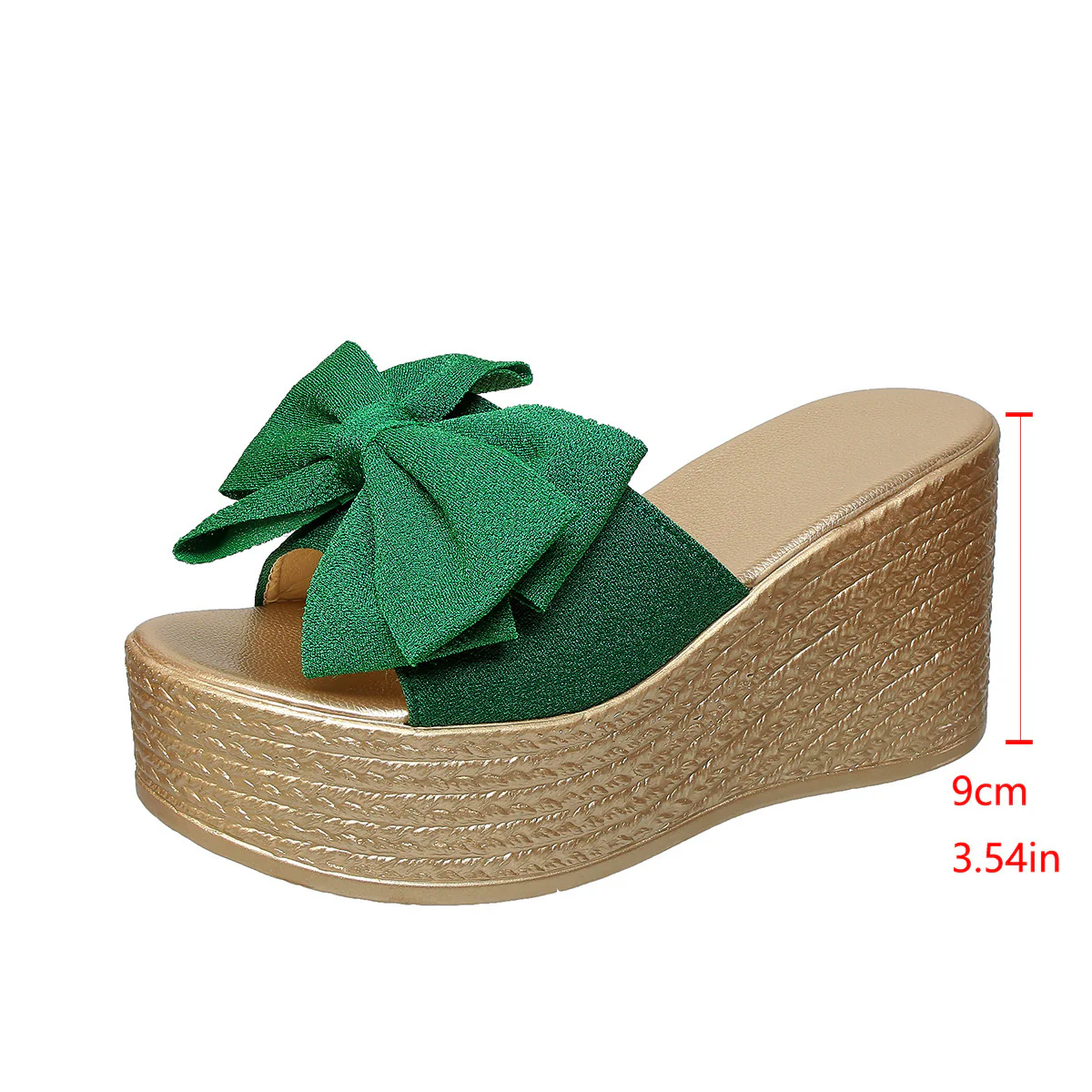 Bootara Women’s BowBella Platform Wedge Sandals – Chunky Flatform Summer Shoes