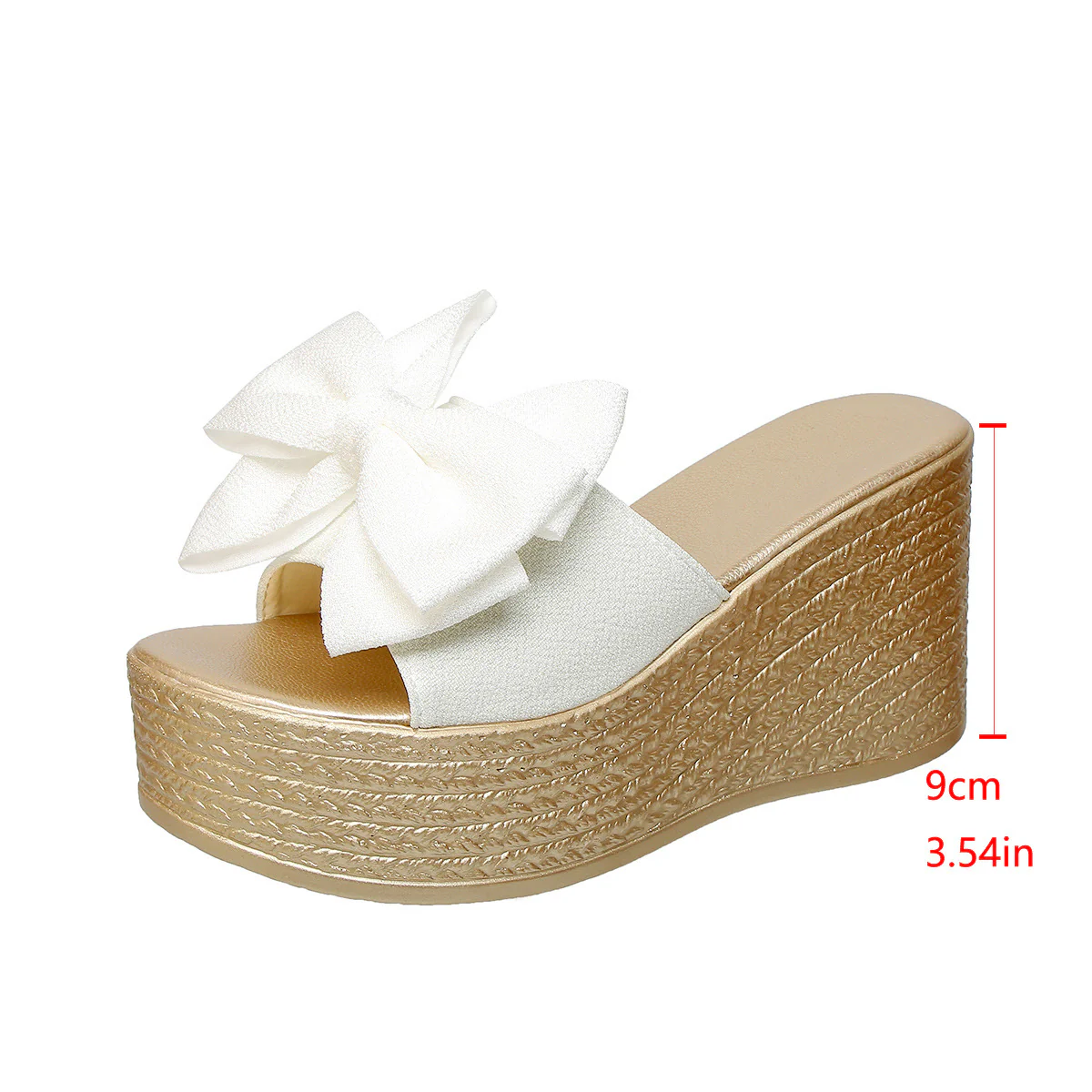 Bootara Women’s BowBella Platform Wedge Sandals – Chunky Flatform Summer Shoes